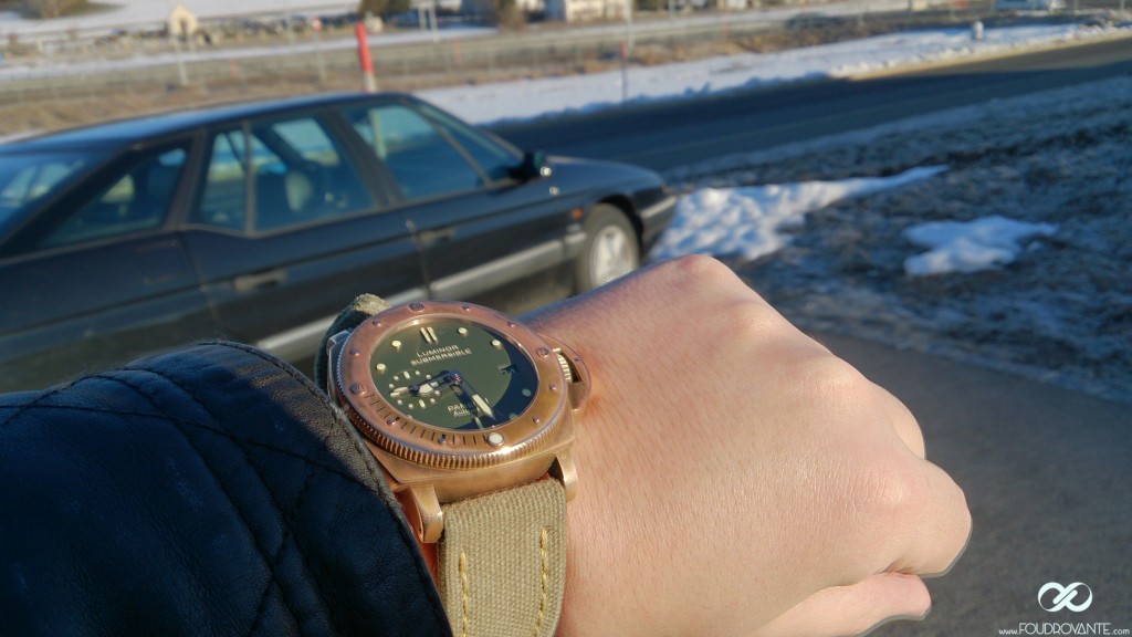 Panerai PAM382 Bronzo, last wristshots.