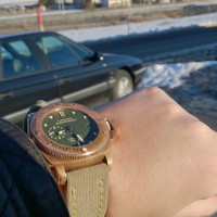 Panerai PAM382 Bronzo, last wristshots.