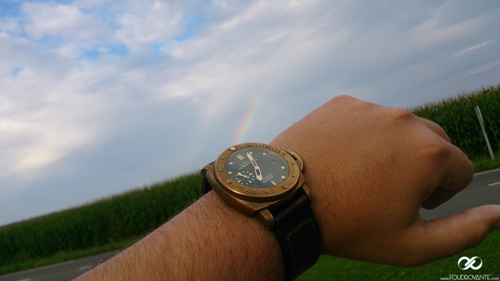 Panerai PAM382 Bronzo, last wristshots.