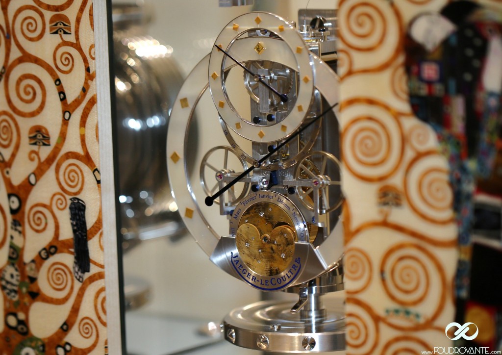 Jeager leCoultre Atmos Marqueterie Gustave Klimt 