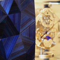 Jeager leCoultre Atmos Marqueterie Céleste