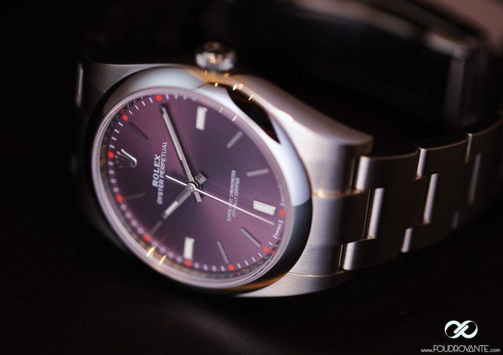 Rolex Oyster Perpetual 114300 Red grape 