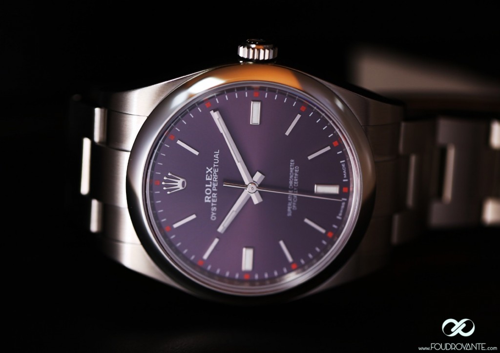 Rolex Oyster Perpetual 114300 Raisin 