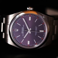 Rolex Oyster Perpetual 114300 Red grape 