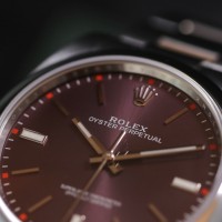 Rolex Oyster Perpetual 114300 Raisin 