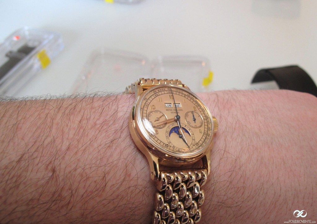 Patek Philippe 1518 rose sur rose @ Phillips Auction – Bacs – Russo