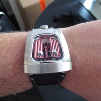 MB&F HMX red Ferrari