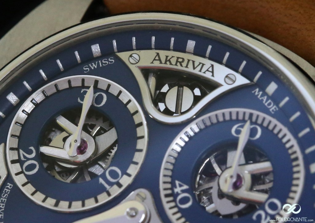 Akrivia Tourbillon Chronographe Monopoussoir