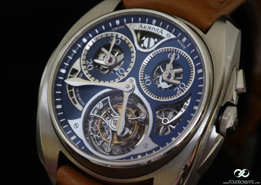 Akrivia Tourbillon Chronographe Monopoussoir