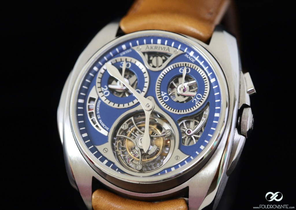 Akrivia Tourbillon Chronographe Monopoussoir