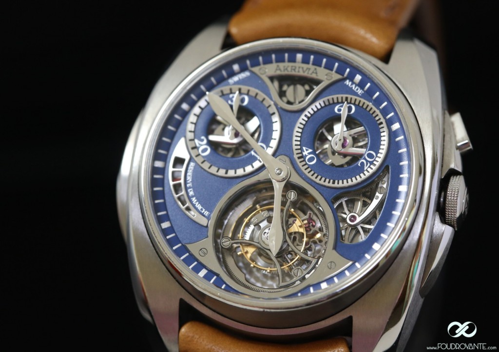 Akrivia Tourbillon Chronographe Monopoussoir