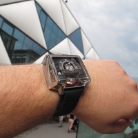 Hautlence Vortex wristshots architecturaux