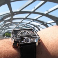 Hautlence Vortex wristshots architecturaux