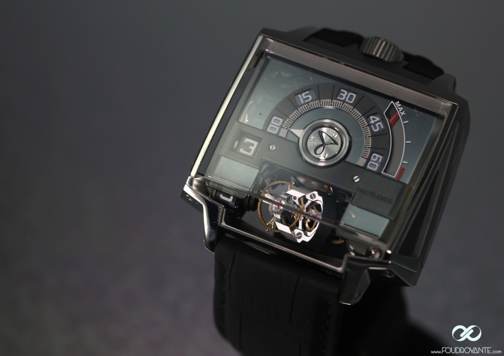 Hautlence Vortex wristshots architecturaux