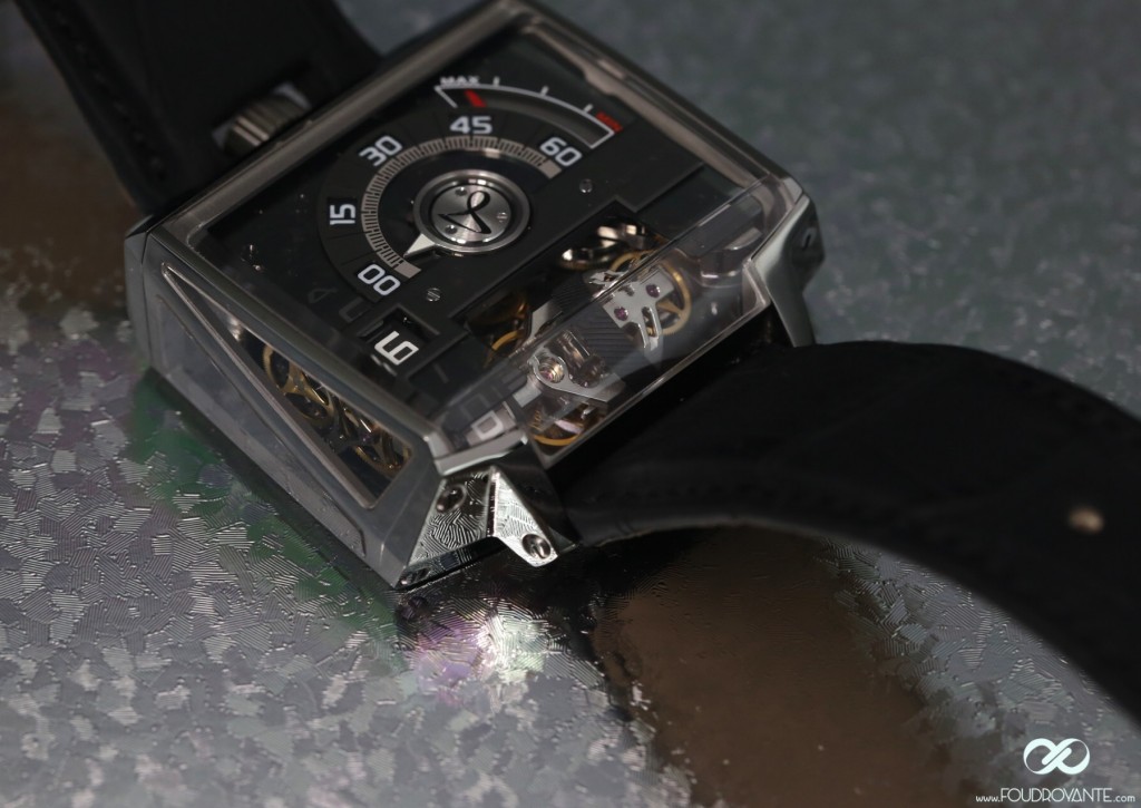 Hautlence Vortex wristshots architecturaux