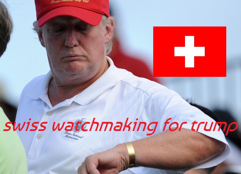 DonaldTrumpCheckingWatch