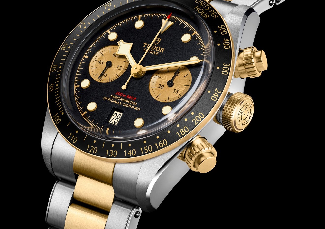 Tudor Black Bay Chrono Or Acier