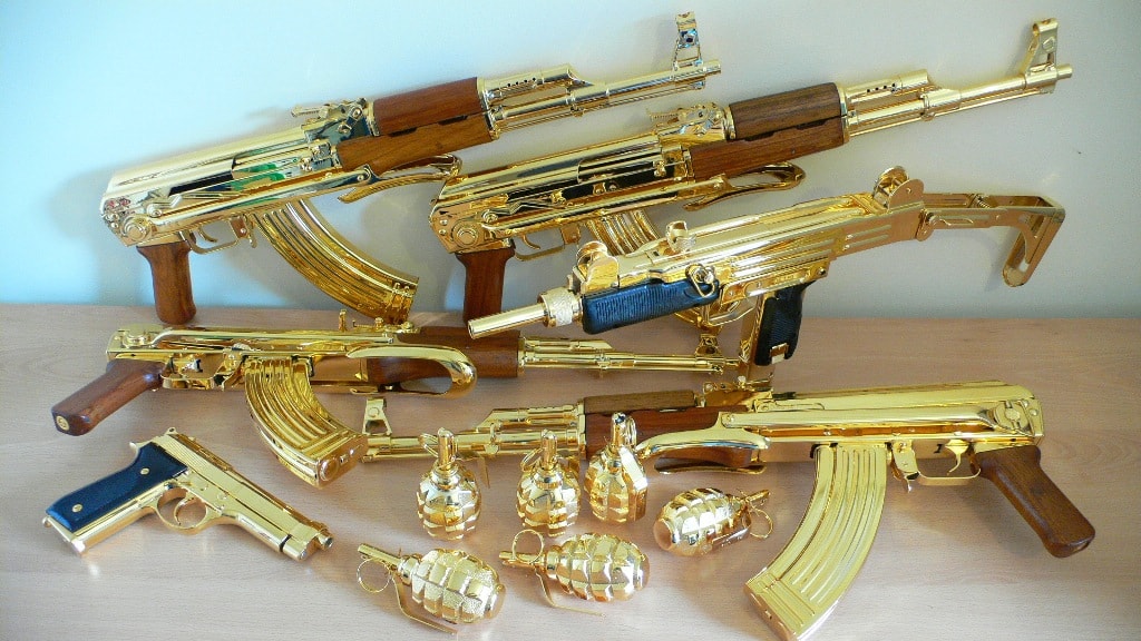 gold-guns