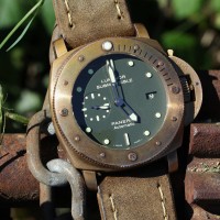 Panerai PAM382 Bronzo, last wristshots.