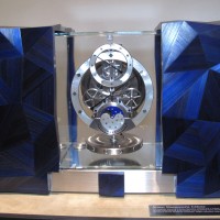 Jeager leCoultre Atmos Marqueterie Céleste