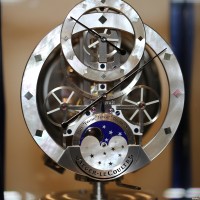 Jeager leCoultre Atmos Marqueterie Céleste