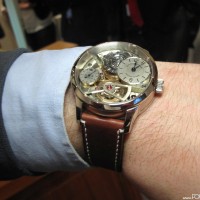 Le Garde-temps, la Naissance d'une Montre, prototype emboîté au SIHH2015
