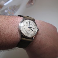 Patek Philippe 130 steel push-button unique steel @ Phillips Auction – Bacs – Russo